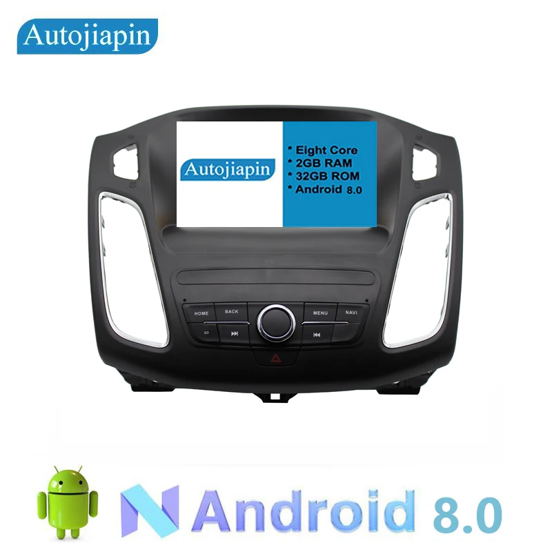 AUTOJIAPIN 9 &quotВосьмиядерный Android 8 0 2G ram 1024*600 автомобильный навигационный плеер для FORD