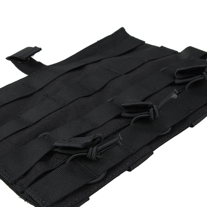 Страйкбольная охотничья TMC Molle M.4 Тройная Магнитная сумка Мультикам для