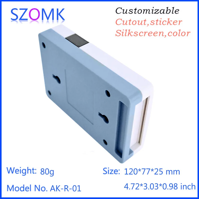 Пластиковый корпус szomk 1 шт кард ридер из АБС пластика для электроники diy 120x7725 мм