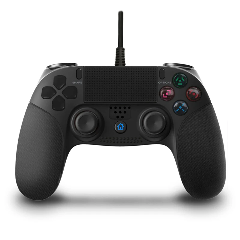 Проводной USB игровой контроллер джойстик для PS4 Вибрационный геймпады PS3/ПК