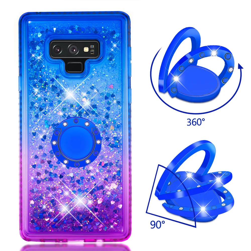 Зыбучие пески bling чехол для телефона samsung Galaxy Note 9 Обложка TPU задняя крышка 6 4&quot |