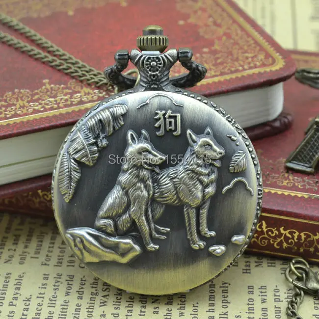 Карманные часы унисекс со знаками Зодиака 50 шт./лот | Наручные