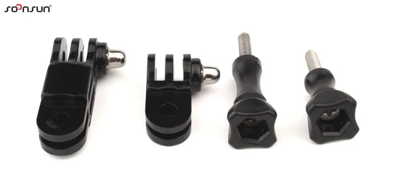 Трехсторонний Регулируемый поворотный кронштейн SOONSUN адаптер для GoPro Hero 6 5 4 3 SJCAM