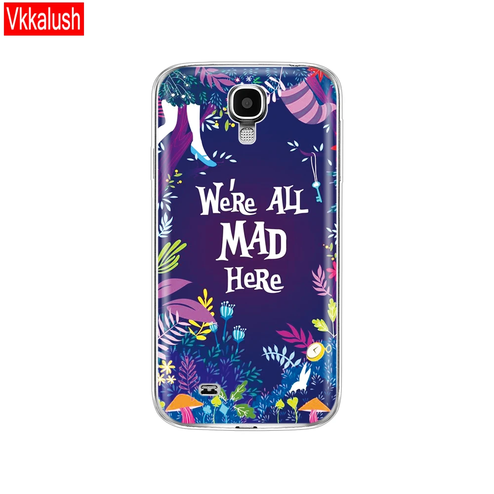 80148 Мягкий силиконовый чехол для samsung Galaxy S4 I9500, чехол из ТПУ для samsung S4, чехол для телефона, защитный чехол для S 4 - Цвет: 80148