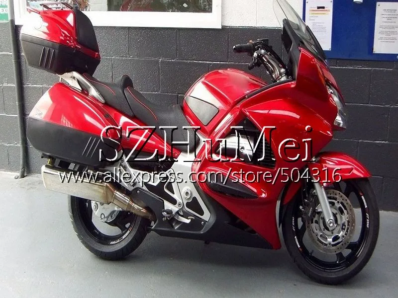 No. 6 Обтекателя Для HONDA Общеевропейская STX1300 ST1300 02 07 08 09 10 11 12 111SH8 ST-1300 ST 1300 Лидер продаж синий 2007 2008 2009 2010 2011 2012 - Цвет: No. 6