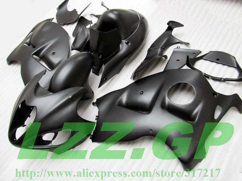 

Injection Matt Black For SUZUKI Hayabsa GSXR1300 GSX-R1300 GSXR 1300 96 97 98 99 00 01 02 03 04 05 06 07 Fairing