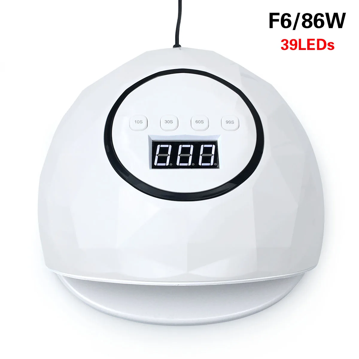 White SUNX 54 W/86 W светодиодный лак для ногтей Сушилка для ногтей лампа для Полимеризации Гель-лака гель для ногтей маникюрный набор 10 s/30 s/60 s/99 s Автоматическая сенсорная машина инструменты для ногтей - Цвет: White