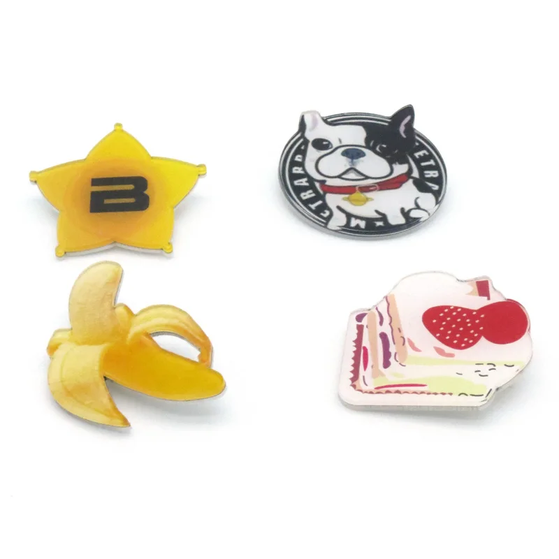 1 шт очаровательно хит из мультфильма для рубашки милая брошь значок на булавке