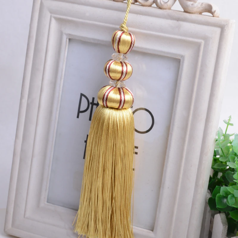 2 шт. декоративные занавески с бахромой и кисточками | Дом сад