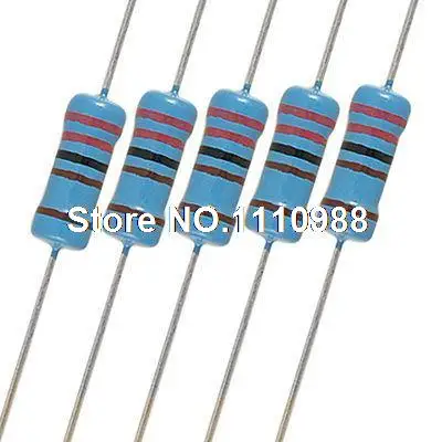 

200pcs 1W 2.2K Ohm 2K4 1% Axial Metal Film Resistors