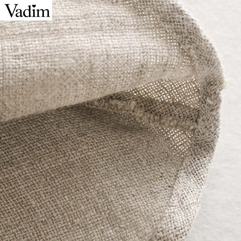 Женское элегантное платье vadim solid normcore стильное мини без рукавов с круглым