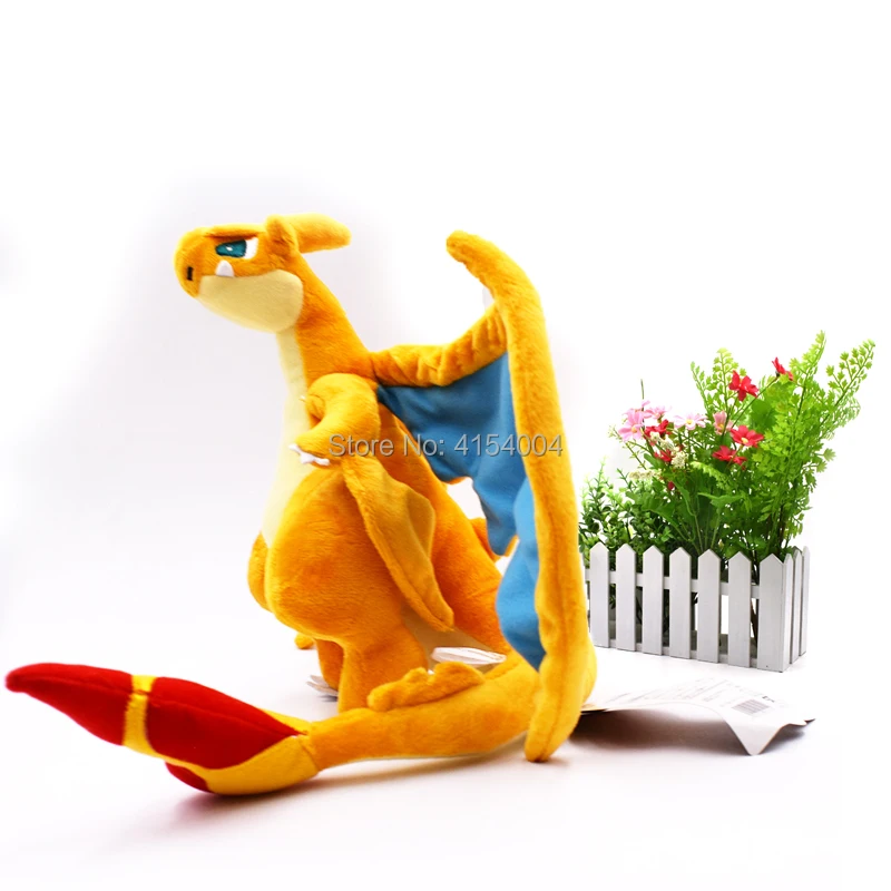 4 стиля Q версия Mega Charizard X& Y Mega Charizard Y Mega Evolution чучела животных Peluche плюшевые качественные игрушки для детей