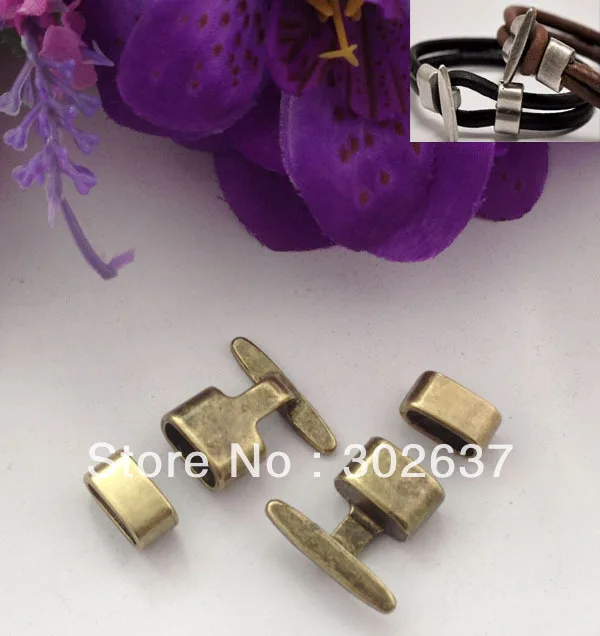 Бесплатная доставка 10 комплектов планшетов с крючками для кожи 10x5 мм A15510B|set of