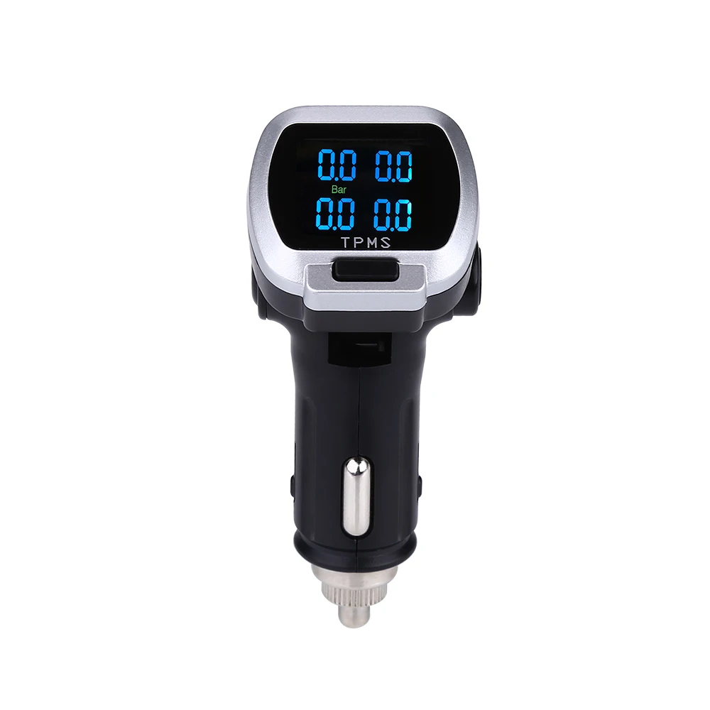 Система мониторинга давления в шинах TPMS 12 V Цифровая Сигнализация внешний датчик