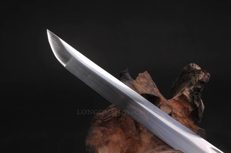 Танто мечи короткий японский самурайский меч полностью ручной работы 9260 Весна