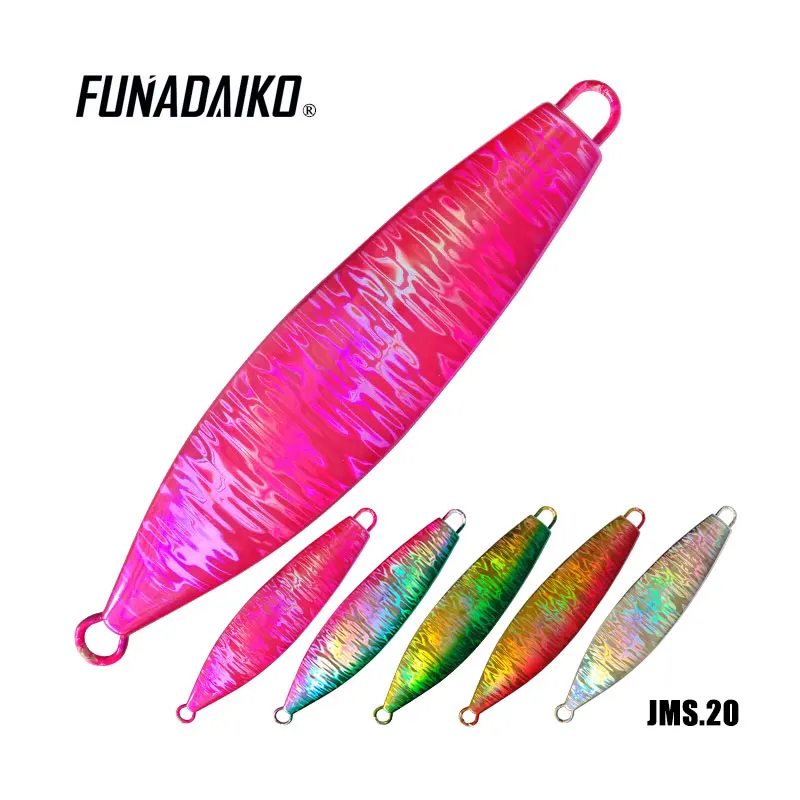 Funadaiko светящиеся Зебра приманки из свинца джиг медленно приманка иска