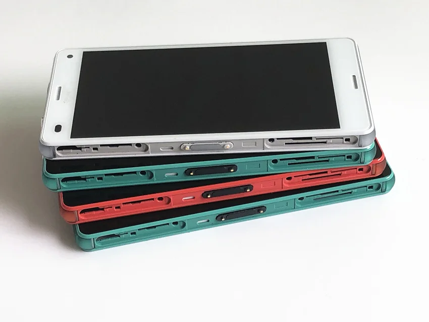 Полностью ЖК-дисплей для sony Xperia Z3 compact D5803 D5833 дигитайзер Датчик Z3 Мини сборка рамка с бесплатными инструментами