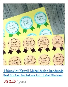 120 шт 3 цвета Кролик Дизайн DIY Многофункциональный стикер s милая улыбка кролик печать наклейка этикетка для упаковки подарка