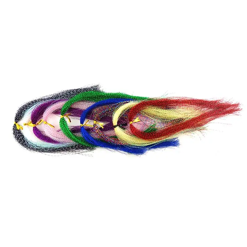 200 шт. приманка с крючками для завязывания нахлыстом голографическая леска ловли