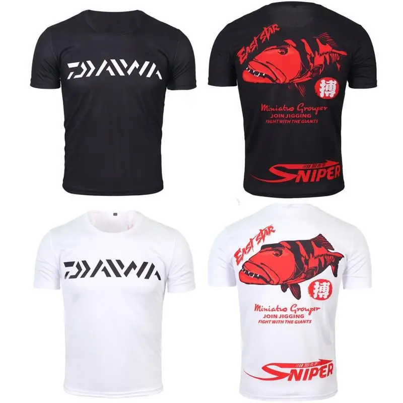 Новинка лета 2019 одежда для рыбалки с коротким рукавом Солнцезащитная дышащая