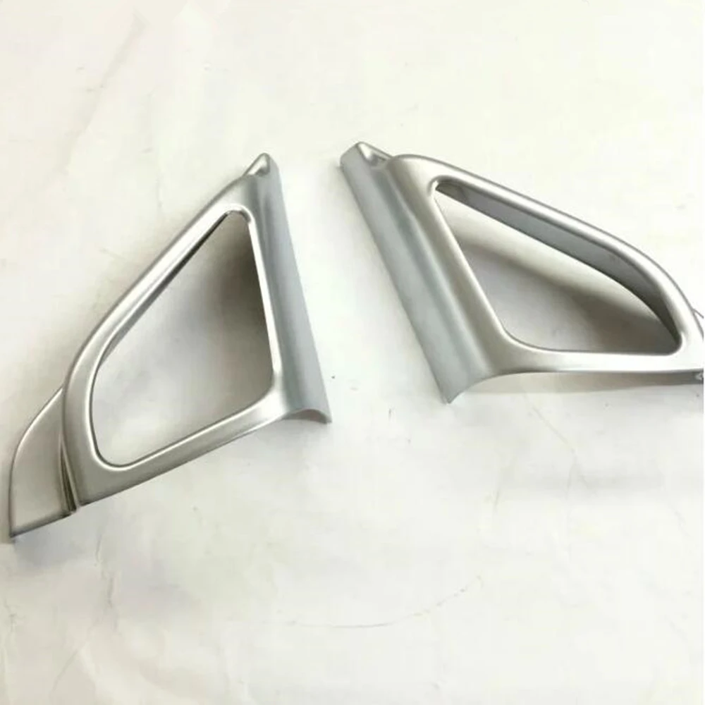 Для Suzuki Vitara Stick ABS Хромированная Автомобильная рамка внутренняя колонна Аудио Звук говорящая крышка Кольцо Круг лампа отделка
