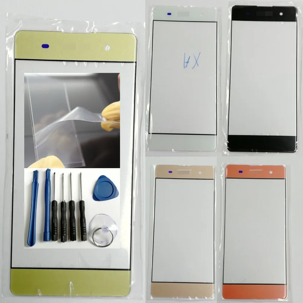 Shyueda 100% новый + OCA инструмент для Sony Xperia XA F3111 F3112 внешний передний экран стеклянные