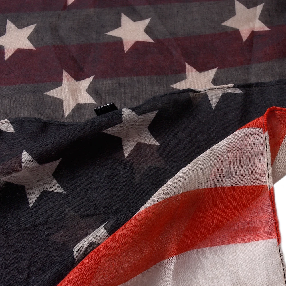 Jeouly длинный шарф вуаль в полоску США шарфы для женщин cachecol marcas foulard