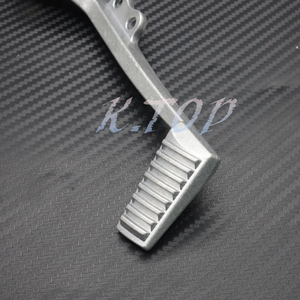 Серебристая педаль заднего тормоза для Honda CBR600RR 2007 2008 2009 2010 2011 2012|honda brake pedal|pedal