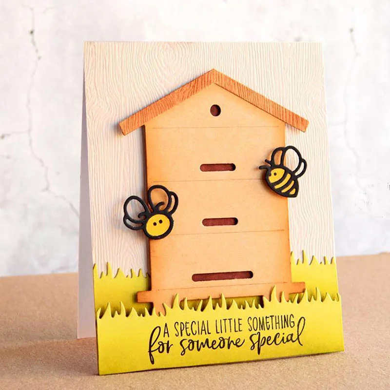 Пчела и пчела дом травления металла резки штампа из углеродистой стали для DIY