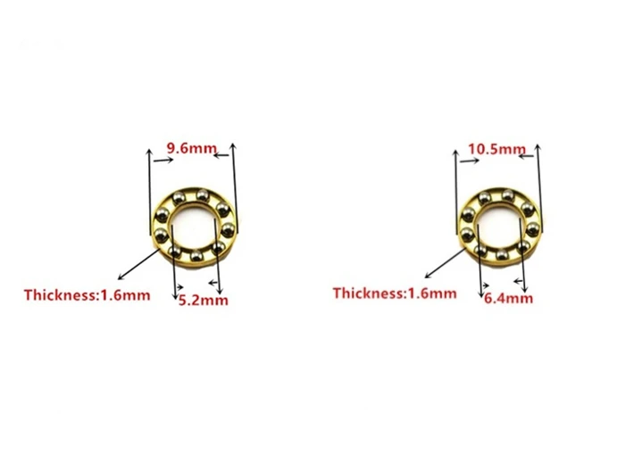 2 шт. латунная прокладка складной нож аксессуары для винтов шарики С флиппером