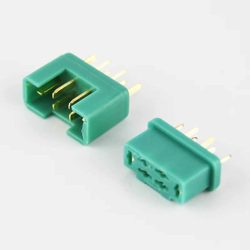 10 пар MPX разъем штекер 24K позолоченный штырь 40Amp Радиоуправляемый аэромайзер