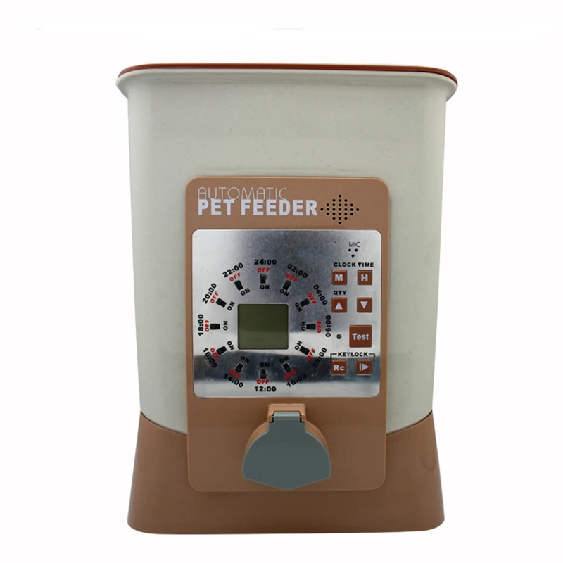 Automatic Feeding Device for Pets Regular Machine Dog Foods Intelligent Cats and Dogs | Дом и сад