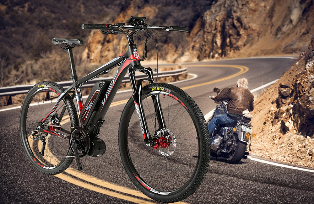 8fun Bafang середине приводной двигатель BBS01B мотор для электрического велосипеда 36V 350W комплект для преобразования двигателя с Дисплей рукоятка тормоза
