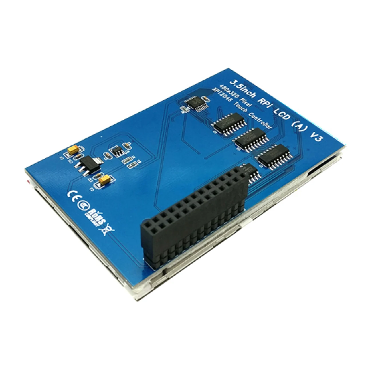 5 шт. ЖК-модуль Pi TFT 3,5 дюйма(480*320) сенсорный дисплей модуль TFT для Raspberry Pi 3