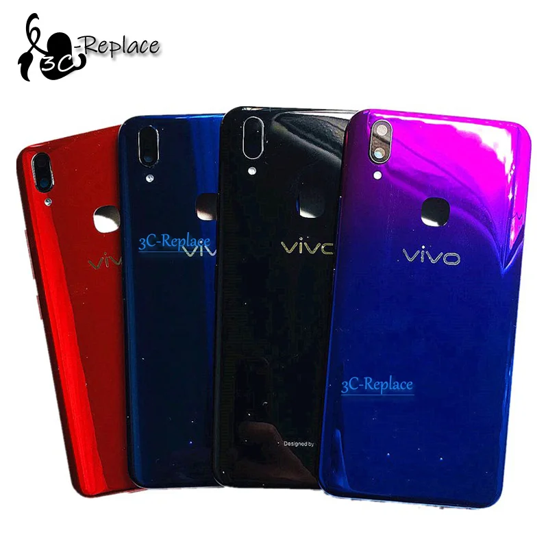 Для BBK Vivo Y85 Y85A V9 / Pro Youth Edition Z1 Z1i задняя Батарея крышка дверца батарейного Корпус
