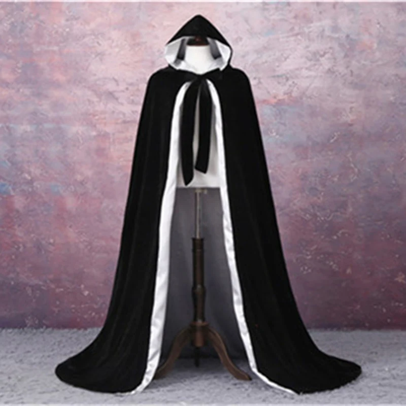 Королевский синий свадебный плащ на подкладке бархатный средневековый женский