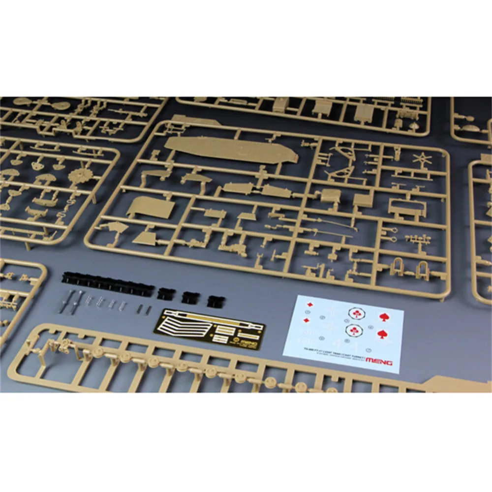 OHS Meng TS008 1/35 французский FT-17 легкий танк литой башни военный AFV модель строительные
