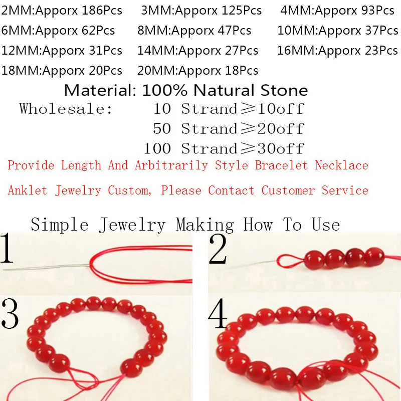 Natural Stone Black Hematite Round Loose Beads For Jewelry Charms Bracelet Necklace Making 2 3 4 6 10 8 12 14 16 18 20mm | Украшения и