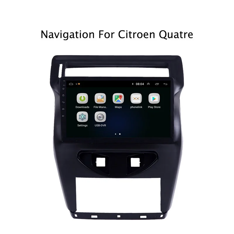 10 1 "2.5D IPS Android 8 автомобильный DVD GPS плеер для Citroen C Quatre 2012 2013 2014 Радио Стерео