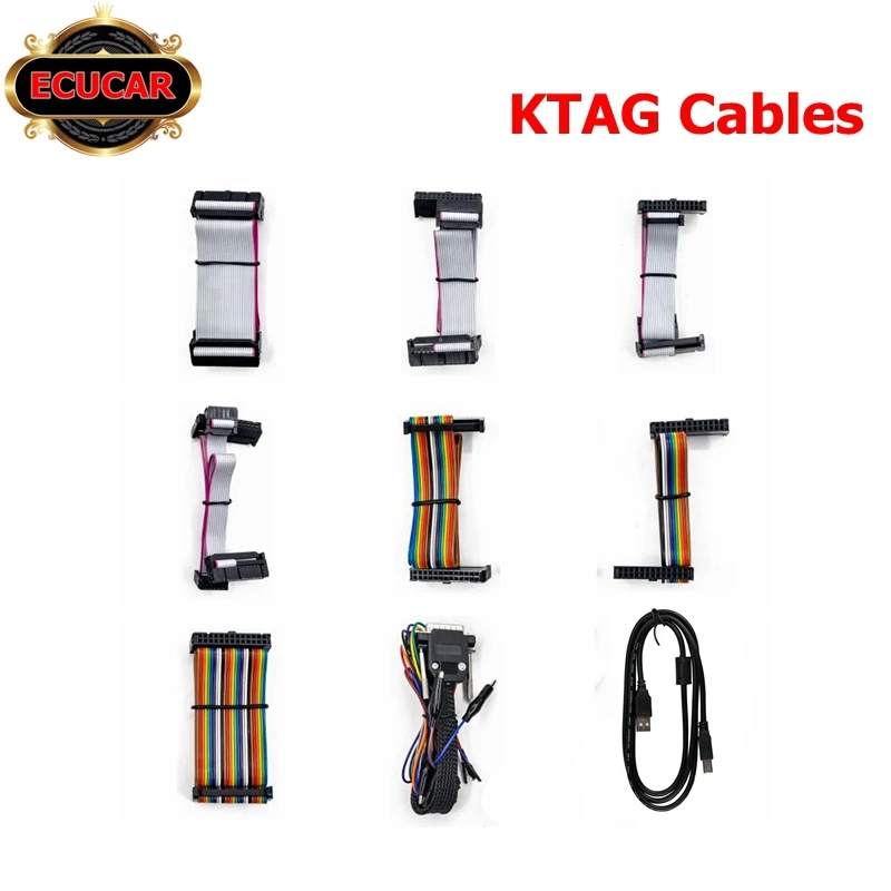 KTAG полный комплект кабелей (только кабели) | Диагностические инструменты