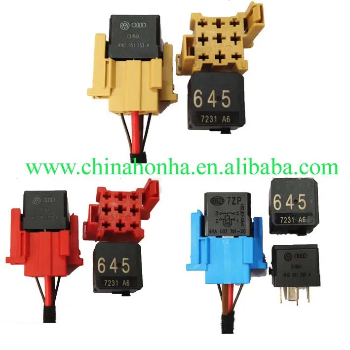 1 комплект автомобильных разъемов проводки harness4H0 951 253 A для 645/Hella 4 контактный база
