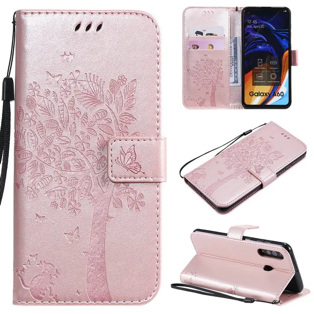 3D тиснение кожаный флип для Coque samsung A50 Чехол samsung A70 Чехол Флип Etui для samsung Galaxy A40 чехол A30S A20E A10 A 50 S