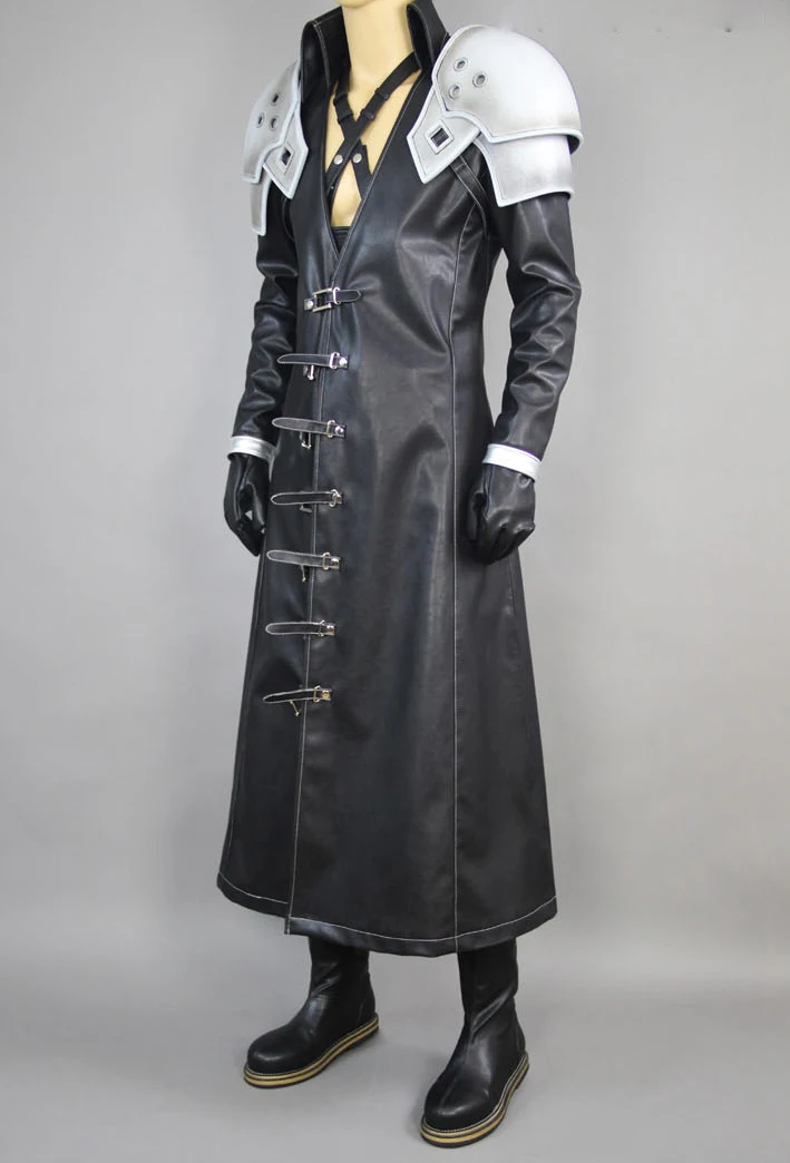 FF Sephiroth Cosplay финальная фантазия VII:Advent Kids Shin'Ra костюм героя косплэй Сделано на