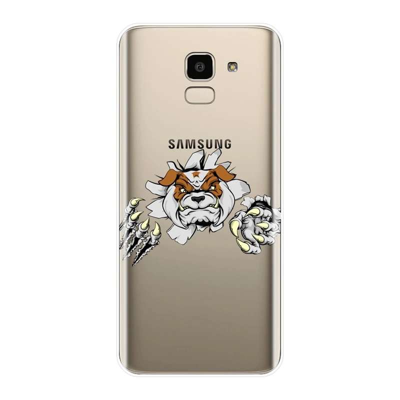 Чехол для телефона Samsung Galaxy J3 J5 J7 2015 2016 2017 J2 Prime J4 J6 J8 Plus 2018 мягкий силиконовый