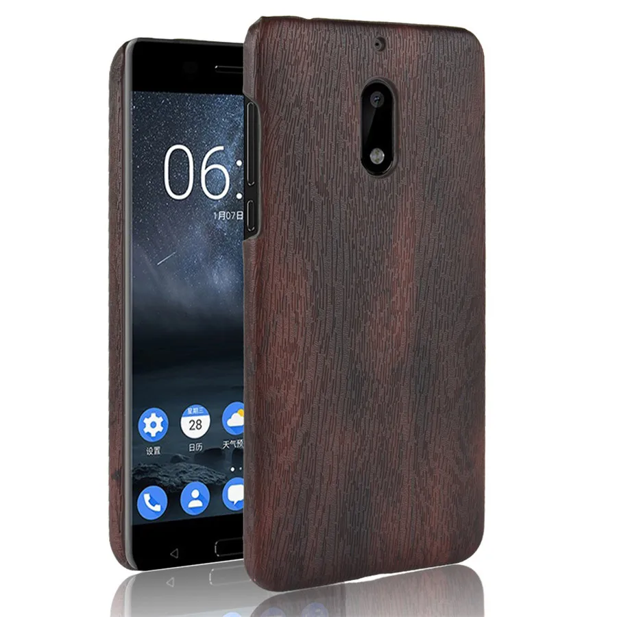 Чехол HOTSWEI для Nokia 6 новый модный тонкий жесткий пластиковый защитный чехол