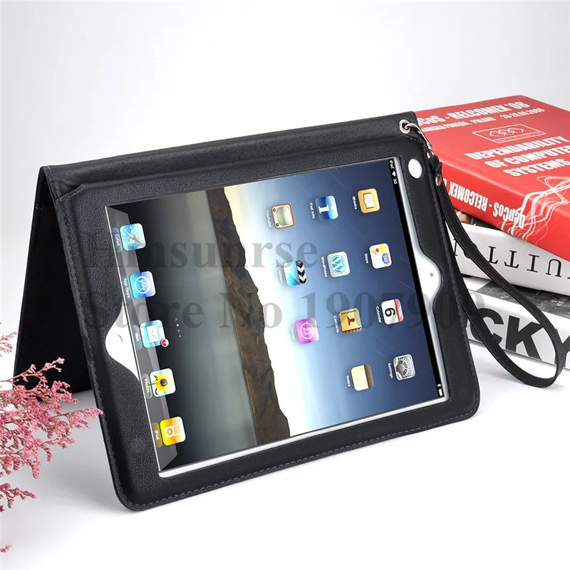 Чехол Hmsunrise для ipad A1893 с полной защитой кожаный чехол apple 9 7 2018 A1954 ручной ремешок