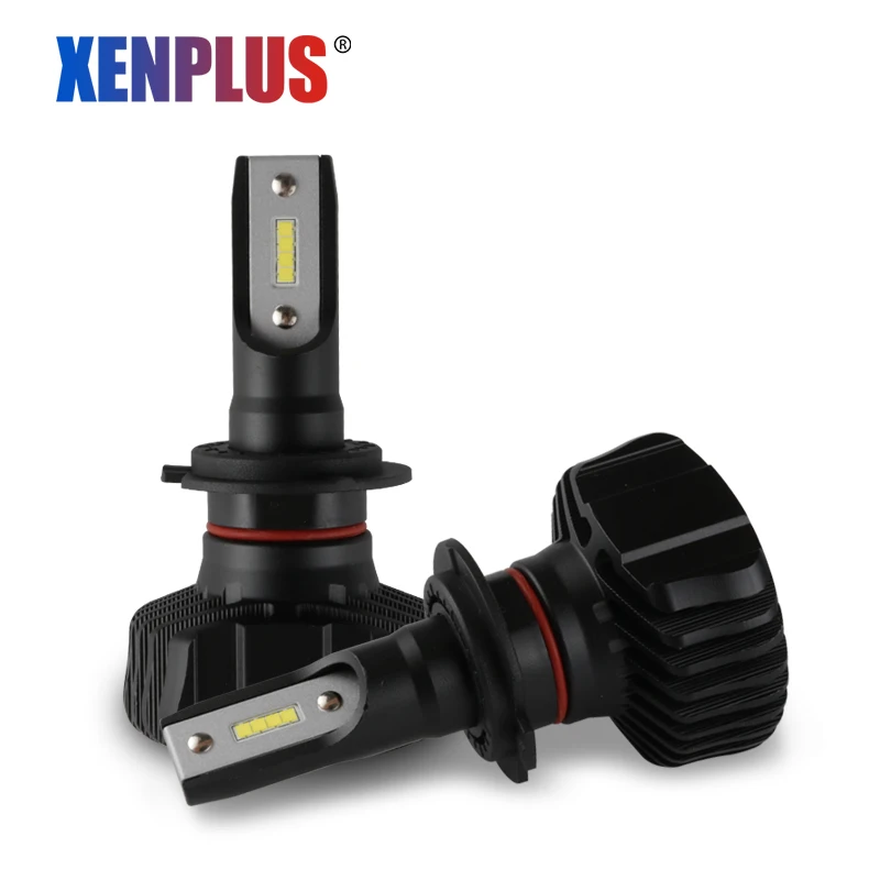 Xenplus H7 светодиодный H4 H11 HB3 HB4 H13 H8 9004 9005 9006 автомобильный светильник головной CSP 9000LM
