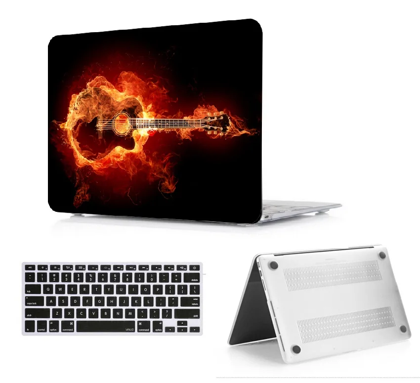 Матовый Жесткий кристаллический чехол PT для Apple Macbook Air Pro Retina Touch Bar 11 12 13 15 ноутбука
