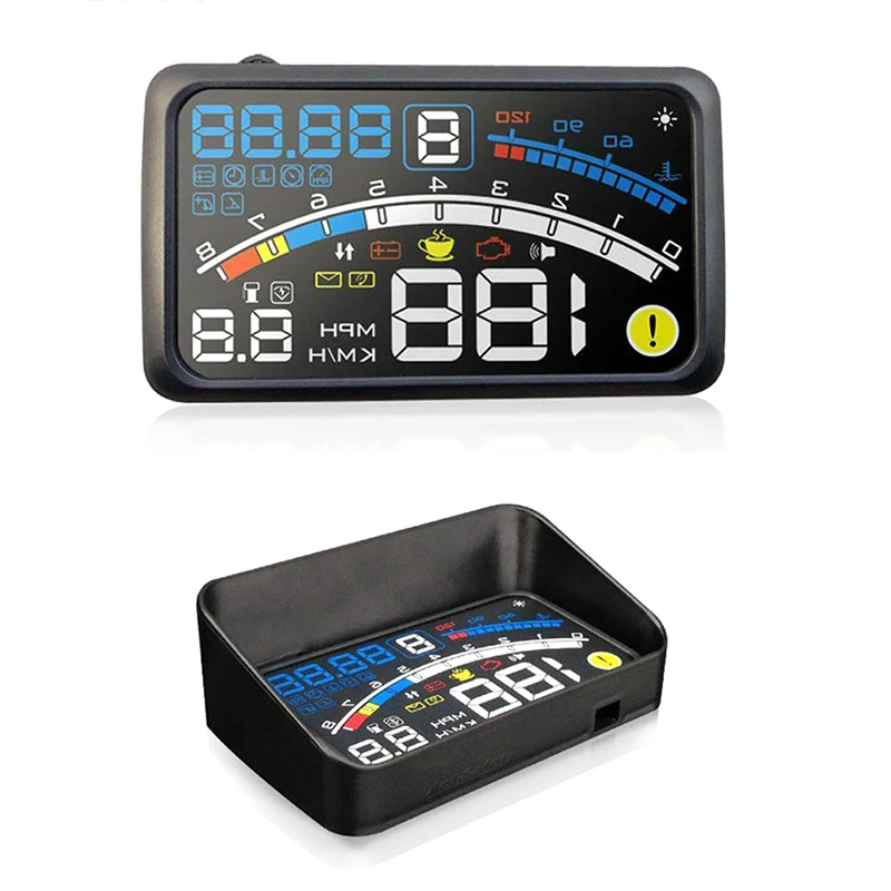 Новые 5 &quotАвтомобильный держатель HUD кронштейн OBDII OBD2 Порты и разъёмы головой
