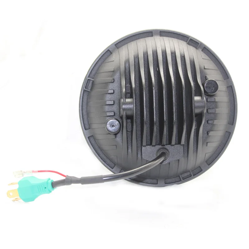 FADUIES хром 5D 7 &quot75 Вт круглый мотоцикл светодиодные фары дальнего ближнего света